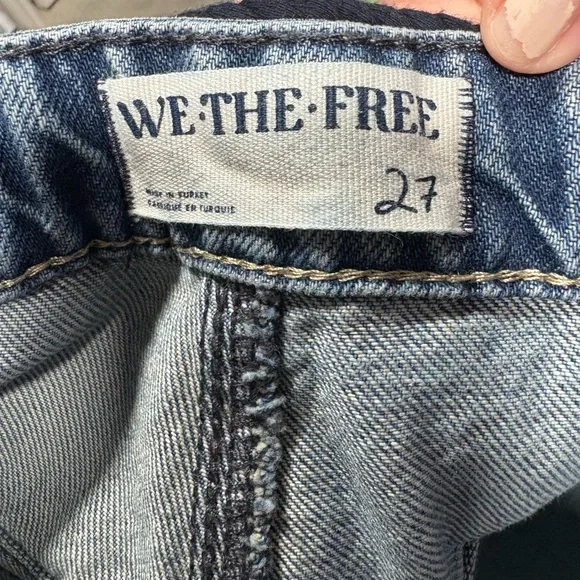 Free People We The Free Moxie Pull-On Barrel Jeans - Picture 7 of 7